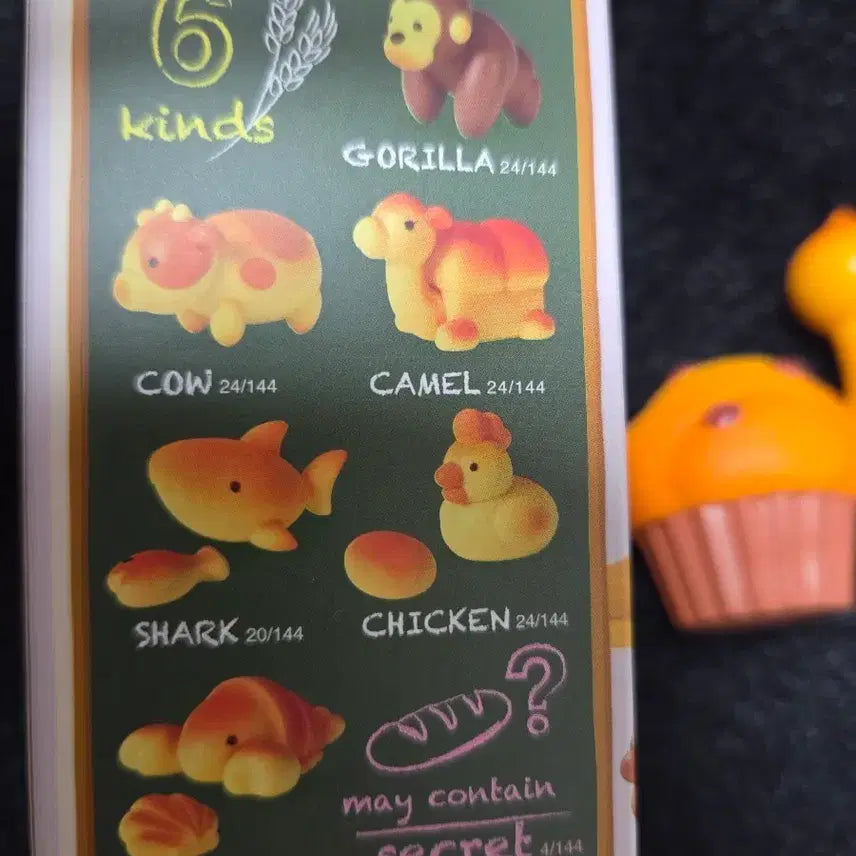 [BUNJANG] Animal Bakery Series 3 Secret Ostrich Muffin Figure / 애니멀 베이커리 3탄 시크릿 타조 머핀
