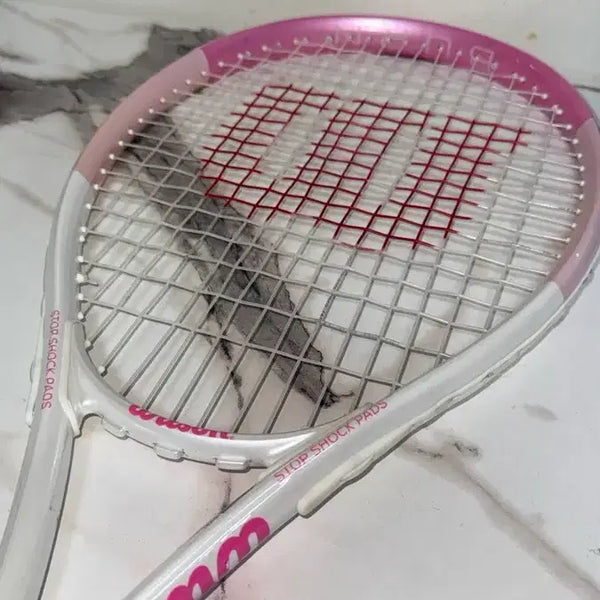 [BUNJANG] Wilson Burn Pink 113 Beginner Tennis Racket / 윌슨 초보자 입문용 라켓- BURN 핑크 113