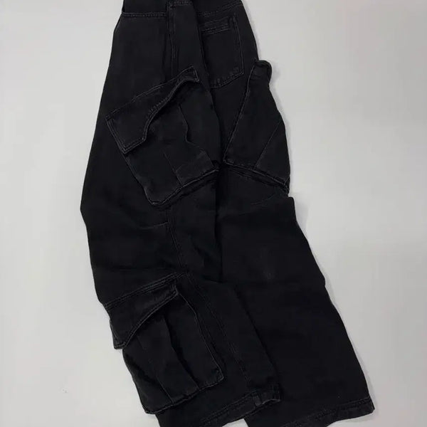 [BUNJANG] BLR Washed Denim Utility Cargo Pants / (30) BLR 비엘알 유틸리티 카고 워시드 데님 팬츠