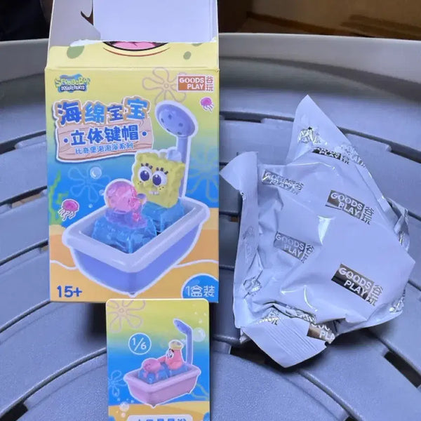 [BUNJANG] SpongeBob Patrick Bathtub Keycap (Sealed) / (미개봉) 스폰지밥 뚱이 욕조 키캡