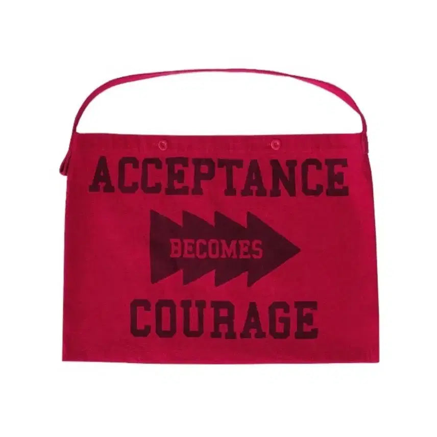 [BUNJANG] Collect Piece ABC Messenger Bag (Cherry) / 컬렉트피시스 ABC MESSENGER BAG (CHERRY)