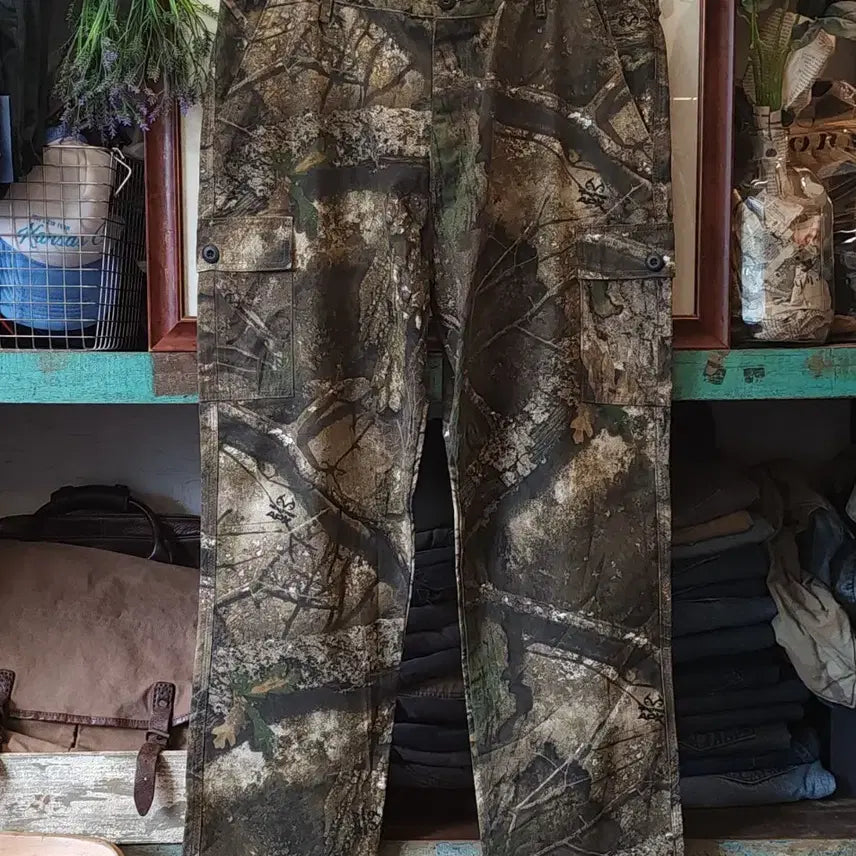 [BUNJANG] Realtree Camo Cargo Pants XL / 리얼트리 카모팬츠 헌팅팬츠 밀리터리 카고팬츠 헌팅 xl