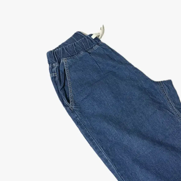 [BUNJANG] Indigo 7-Panel Banding Pants / 7부 진청밴딩팬츠 판매합니다