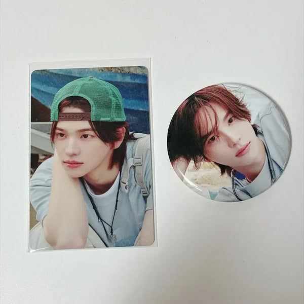 [BUNJANG] TWS Shinyu Soda Soda Popup Badge, Photocard / 투어스 신유 소다소다 팝업 뱃지, 트레카