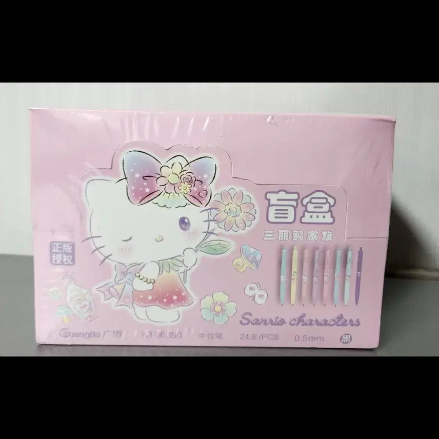 [BUNJANG] Sanrio Hello Kitty Pen Set (24 Pieces) / 산리오 헬로 키티 펜 세트 24개