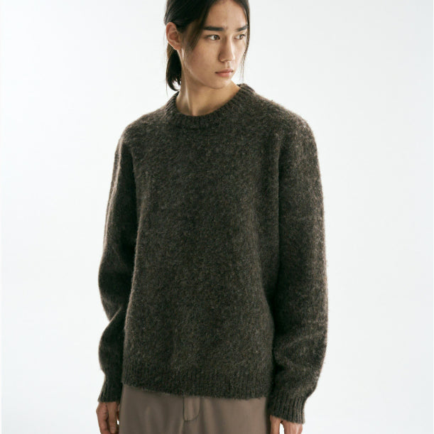 [BUNJANG] The Knit Company Shetland Wool Knit Brown / L)더니트컴퍼니 셔틀랜드 울 니트 [브라운] 판매