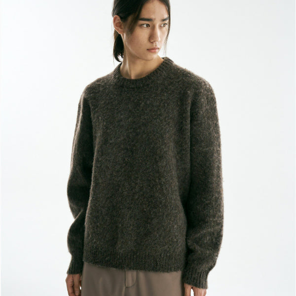 [BUNJANG] The Knit Company Shetland Wool Knit Brown / L)더니트컴퍼니 셔틀랜드 울 니트 [브라운] 판매