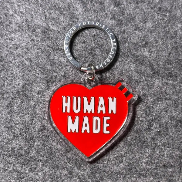 [BUNJANG] Human Made Acrylic Keychain Red / 휴먼메이드 아크릴 키링 판매합니다.