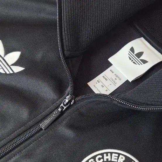 [BUNJANG] Adidas Germany 125th Anniversary Track Top Black / 아디다스 독일 125주년 트랙탑 블랙 - KR 사이즈