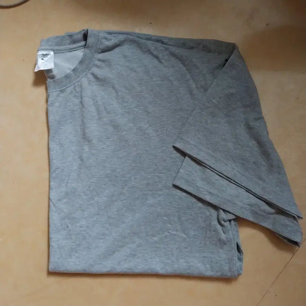 [BUNJANG] AVEL COMPANY Grey Short Sleeve T-Shirt / 에이벨컴퍼니 반팔 티셔츠 그레이