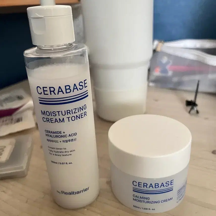 [BUNJANG] Derma Real Barrier Toner & Cream Set / [택포] 다이소 더마 리얼베리어 토너&크림