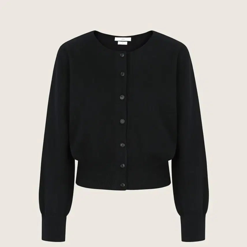 [BUNJANG] YUMER Sandi Merino Cardigan Black L / 유메르 샌디아 메리노 가디건 블랙 L사이즈