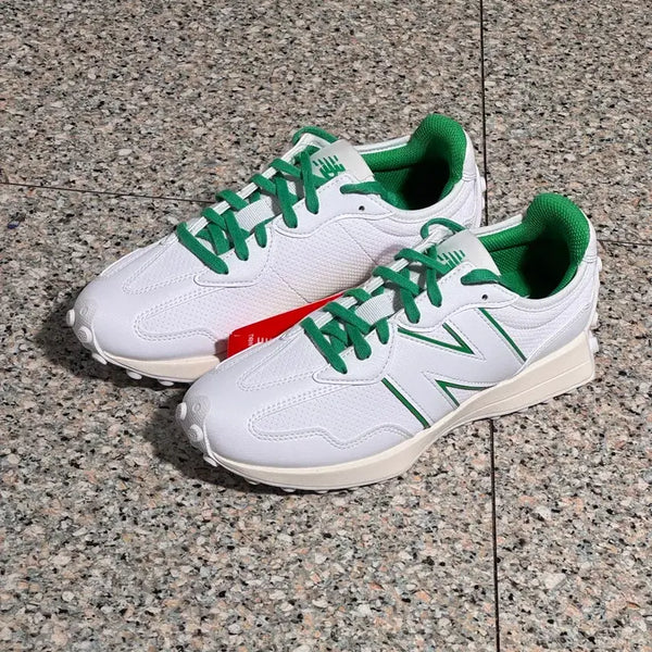 [BUNJANG] New Balance 327 Golf Shoes White Green / 뉴발란스 327 골프화 화이트 그린