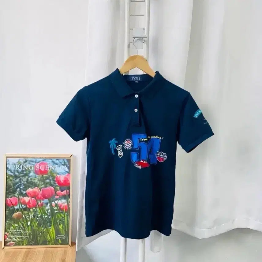 [BUNJANG] PAGELIS Golf Polo Shirt Size 2 (55-66) / 파리게이츠 골프 폴로티셔츠 55-66.  393.
