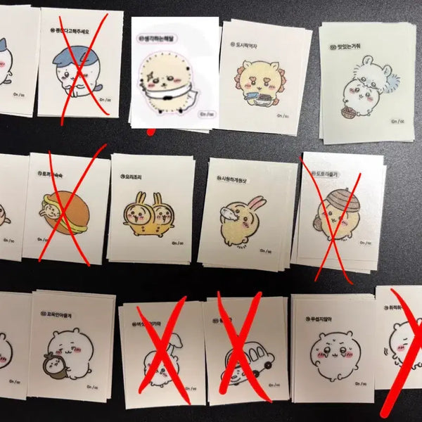 [BUNJANG] Yearly Phrases "Meonjakgwi" Stickers (Sets 1, 2, 3) / 추가됨)연도문구 먼작귀 띠부씰 1탄 2탄 3탄 판매/교환합니다
