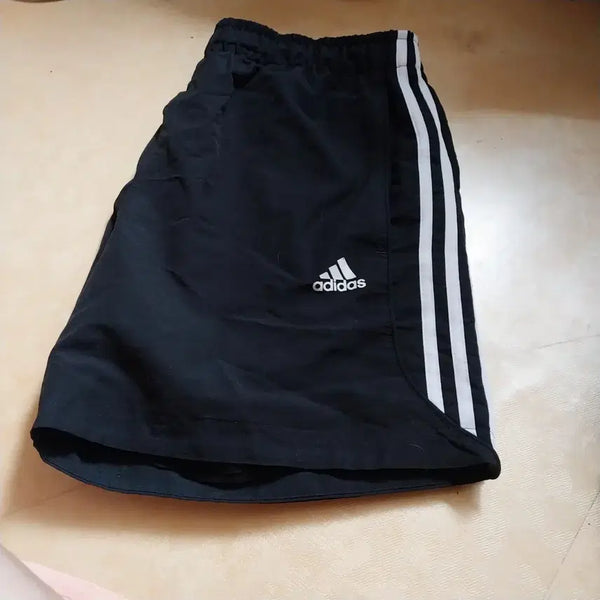 [BUNJANG] Adidas Three-Stripes Training Shorts Black / 아디다스 삼선 트레이닝 반바지 블랙