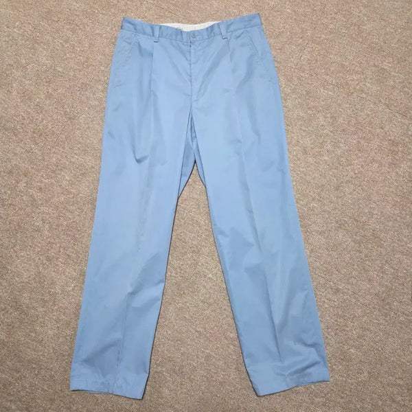 [BUNJANG] Lacoste Light Blue Cotton Pants Size 32 / (32)라코스테 면바지