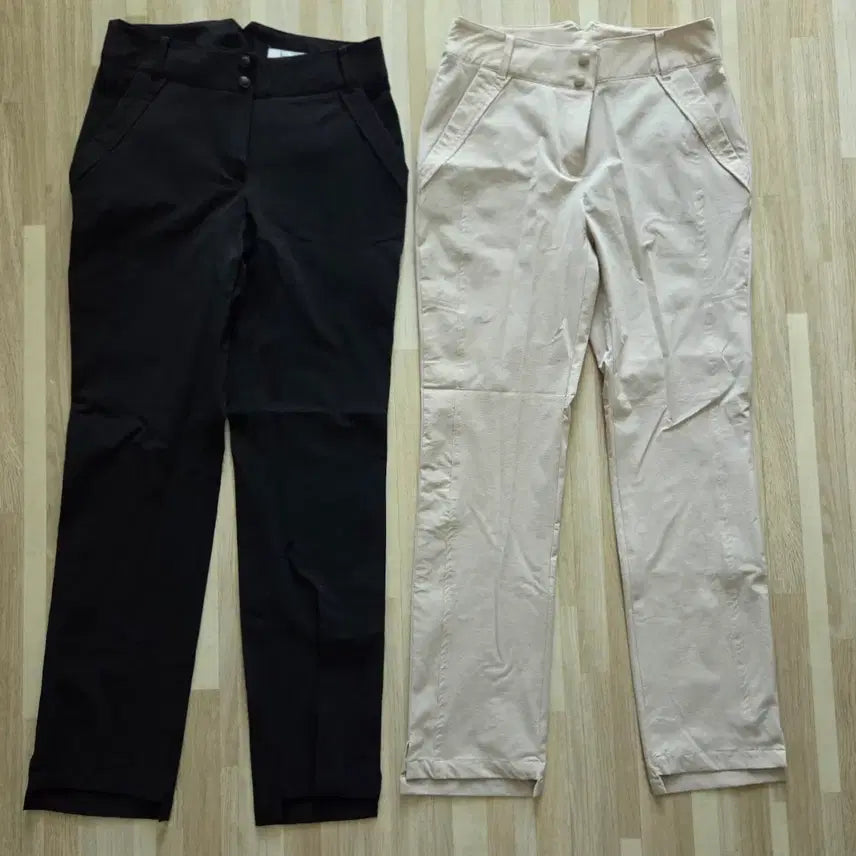 [BUNJANG] Lynx Capri Pants Black/Beige Bundle Set / lynx 카프리팬츠 64 일괄