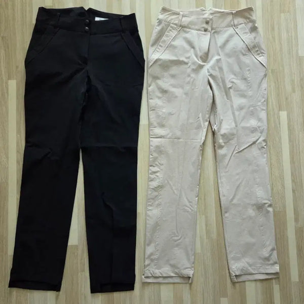 [BUNJANG] Lynx Capri Pants Black/Beige Bundle Set / lynx 카프리팬츠 64 일괄