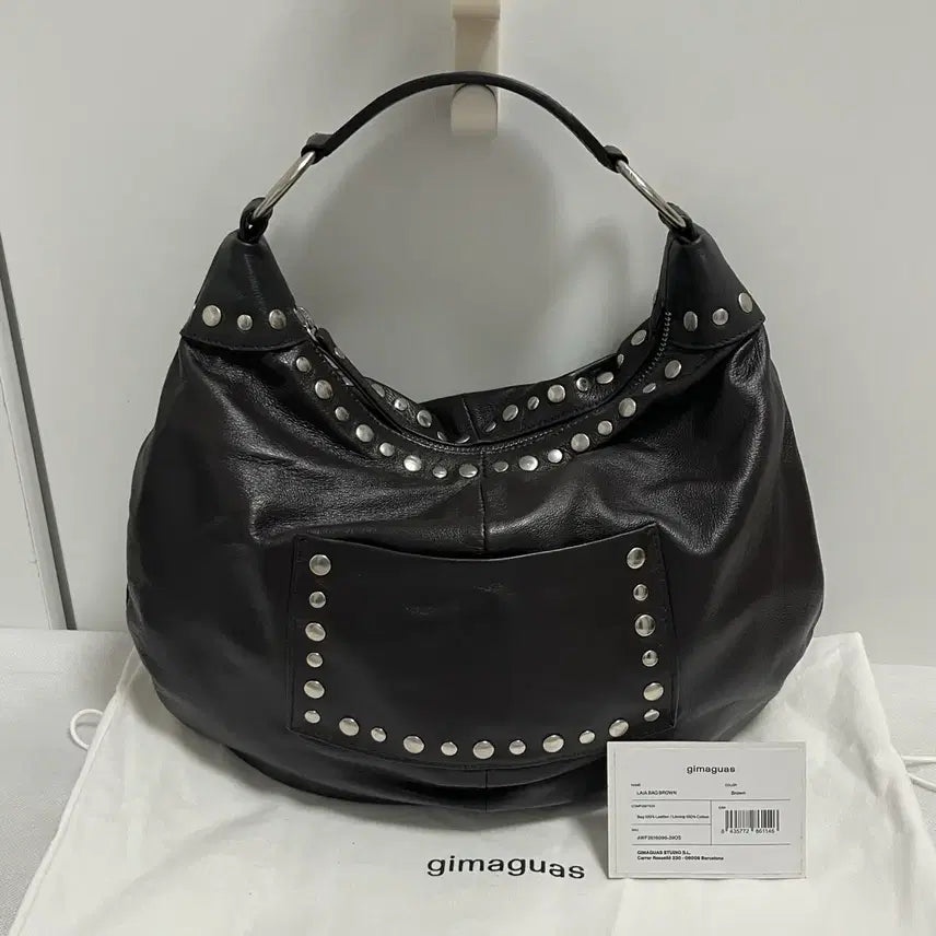 [BUNJANG] Gimaguas Laia Studded Bag Brown / (새상품) 기마구아스 Laia 라이아 스터드 백/브라운