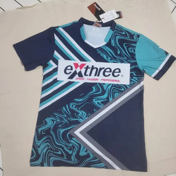 [BUNJANG] Exthree Men's Functional Short Sleeve T-Shirt (Size 95) / 새상품 익스트리 멋진 테니스 러닝 라이딩 배드민턴 복 기능성 남자 반팔 티 95 (6만)