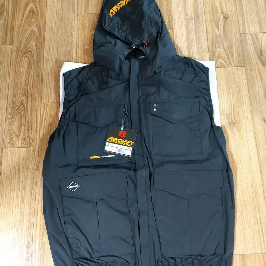 [BUNJANG] BURTLE AirCraft High-Back Cooling Vest AC2104 Black XXL / BURTLE 에어크래프트 하이백  송풍 작업복 조끼 AC2104