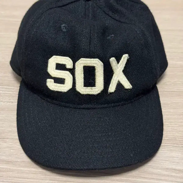 [BUNJANG] Ebbets Field SOX Flannel Fitted Wool Ball Cap 7 3/8 / usa 이벳필드 SOX 플란넬 피티드 울 볼캡 7 3/8