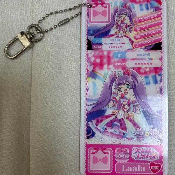 [BUNJANG] Pripara V-Square 10th Anniversary Lala Acrylic Ticket / 프리파라 브이스퀘어 10주년 라라 아크릴 티켓