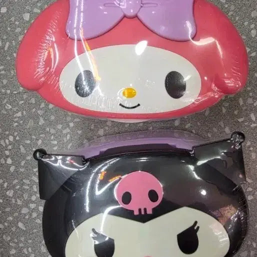 [BUNJANG] My Melody Kuromi Face Wet Tissue Case / 마이멜로디 쿠로미 얼굴 물티슈케이스 케이스 인테리어 소품