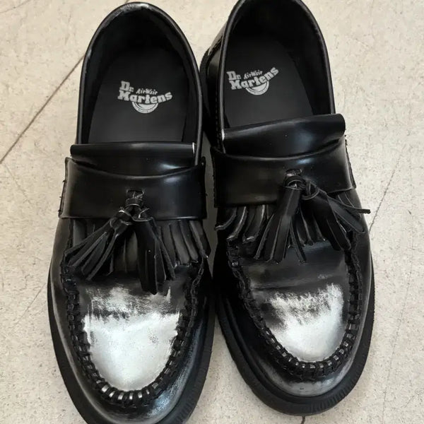 [BUNJANG] Dr. Martens Adrian Loafer Silver 220 / 닥터마틴 아드리안 실버 220