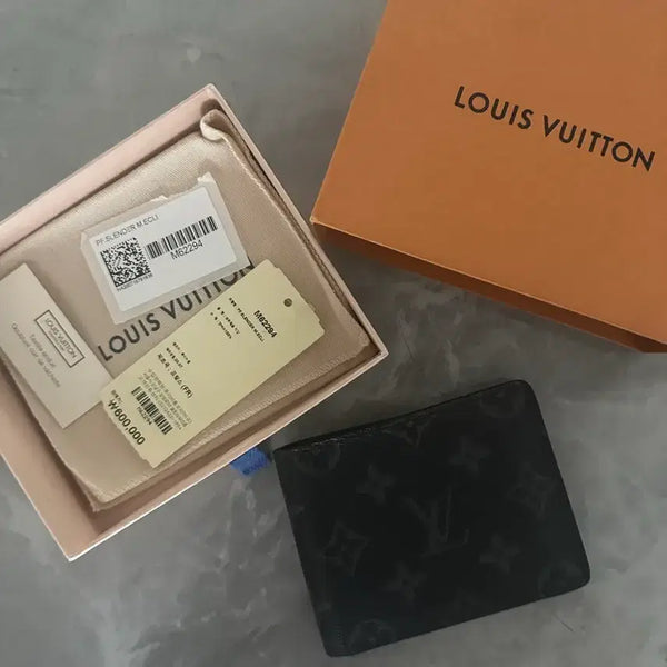 [BUNJANG] Louis Vuitton Slender Wallet Monogram Eclipse Bifold Wallet / 루이비통 슬렌더 월렛 모노그램 이클립스 반지갑