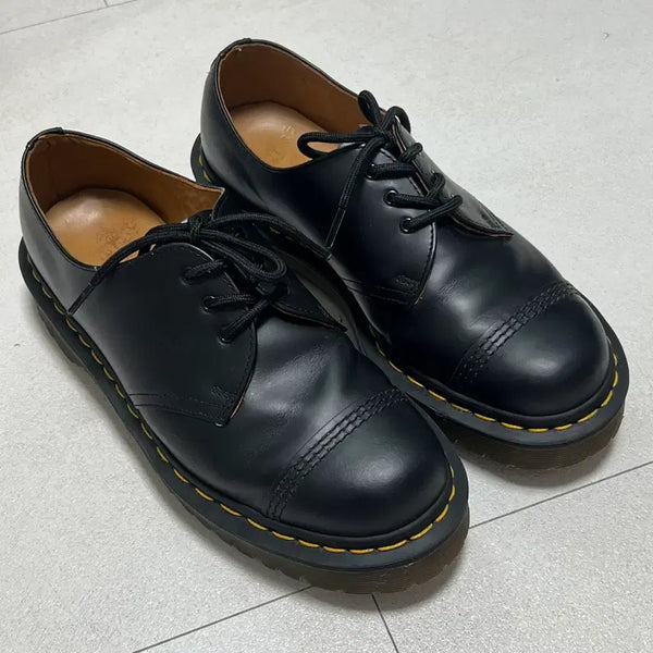 [BUNJANG] Dr. Martens 1461 Bex Black Cap Toe (UK Made) - Size 260mm / [단종/MIE] 닥터마틴 1461 벡스 블랙 캡토 260