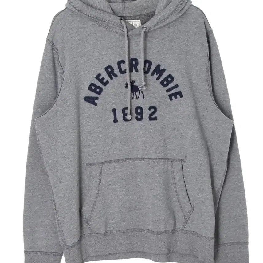 [BUNJANG] Abercrombie Grey Hoodie / 아베크롬비 후드티 그레이