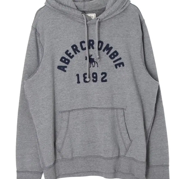 [BUNJANG] Abercrombie Grey Hoodie / 아베크롬비 후드티 그레이