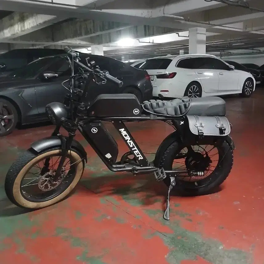 [BUNJANG] AU Tech Extrack Monster 30AH Electric Motorcycle / AU테크 엑스트랙 몬스터 30AH 자토바이 급처