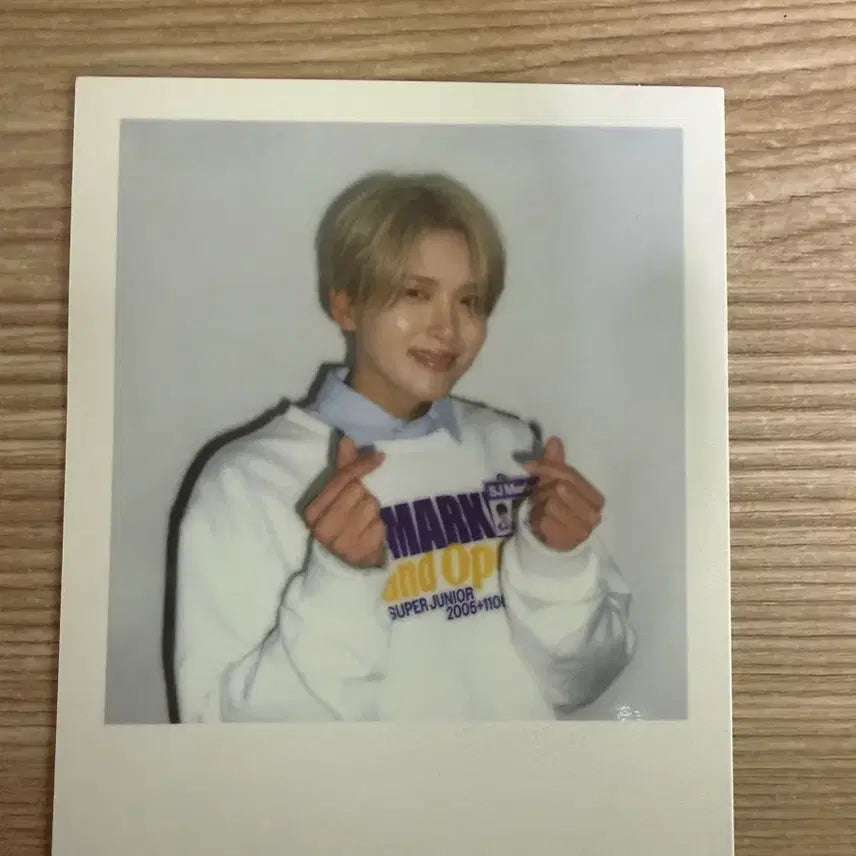 [BUNJANG] Super Junior Ryeowook Polaroid Photocard / 슈주 마켓 려욱 폴라