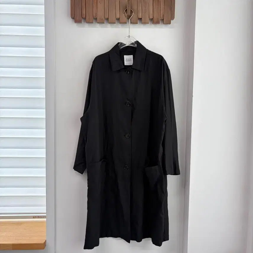 [BUNJANG] Studio Tomboy Linen Blend Long Jacket / 스튜디오톰보이 린넨 블렌드 롱자켓