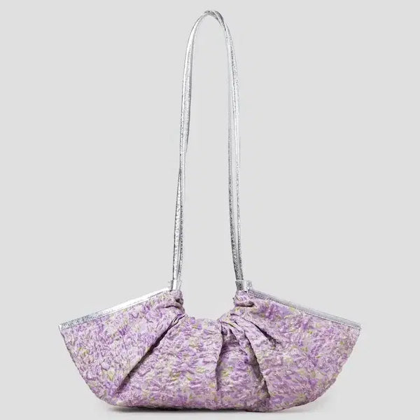 [BUNJANG] Anggae Fan Jacquard Bag - Pink / 앙개 anggae Fan Jacquard Bag - Pink