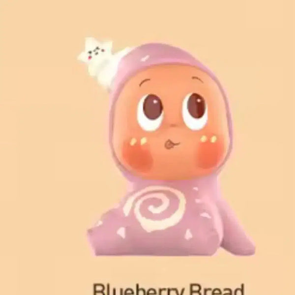 [BUNJANG] Pop Mart Starry Blueberry Bread Figure (Opened) / 팝마트 정품 작은별 맛조합 블루베리빵
