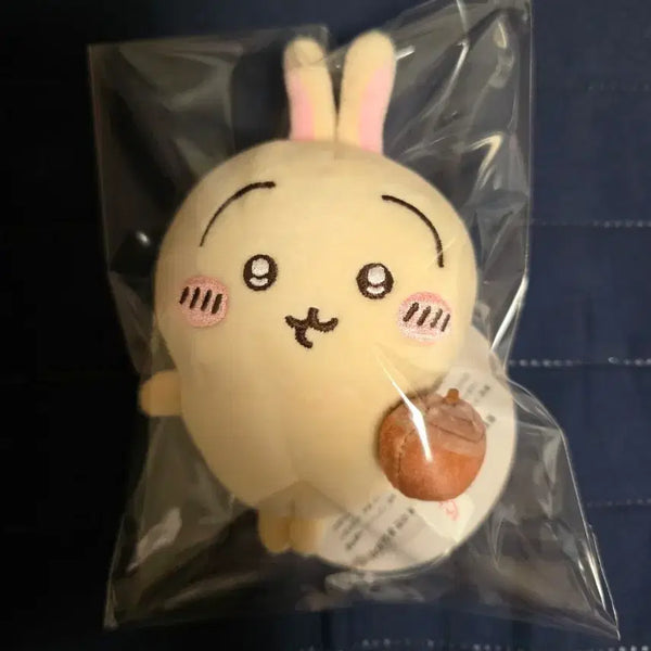[BUNJANG] Monchika Acorn Usagi Stress Ball Keychain / 먼작귀 도토리 우사기 스트레스볼 키링 치이카와