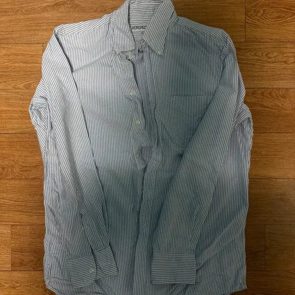 [BUNJANG] Randomwalk Striped Dress Shirt / 인디비쥬얼라이즈드 셔츠 캔디 스트라이프 15.5-33