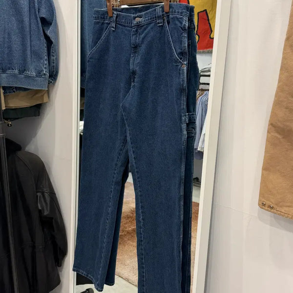 [BUNJANG] 00s Wrangler Carpenter Denim Work Pants (34inch) / 00s Wrangler 랭글러 카펜터 데님 워크 팬츠 (34inch)