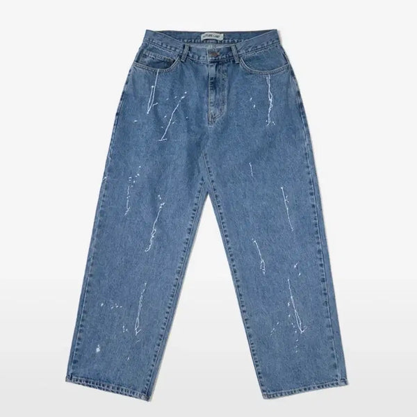 [BUNJANG] Future Lab Painting Denim Pants / [50] 퓨처랩 페인팅 데님 팬츠 판매