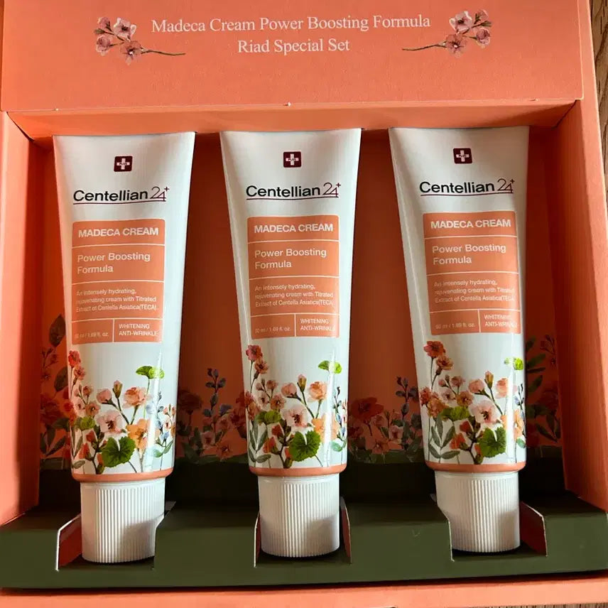 [BUNJANG] Centellian24 Madeca Cream Power Boosting Set (3 x 50ml) / 센텔리안24 마데카 크림파워 부스팅 세트 50ml *3 택비 포함가