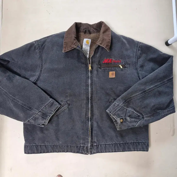 [BUNJANG] Carhartt Detroit Jacket J97 Black XL Regular / 칼하트 디트로이트 자켓 j97 blk 급처