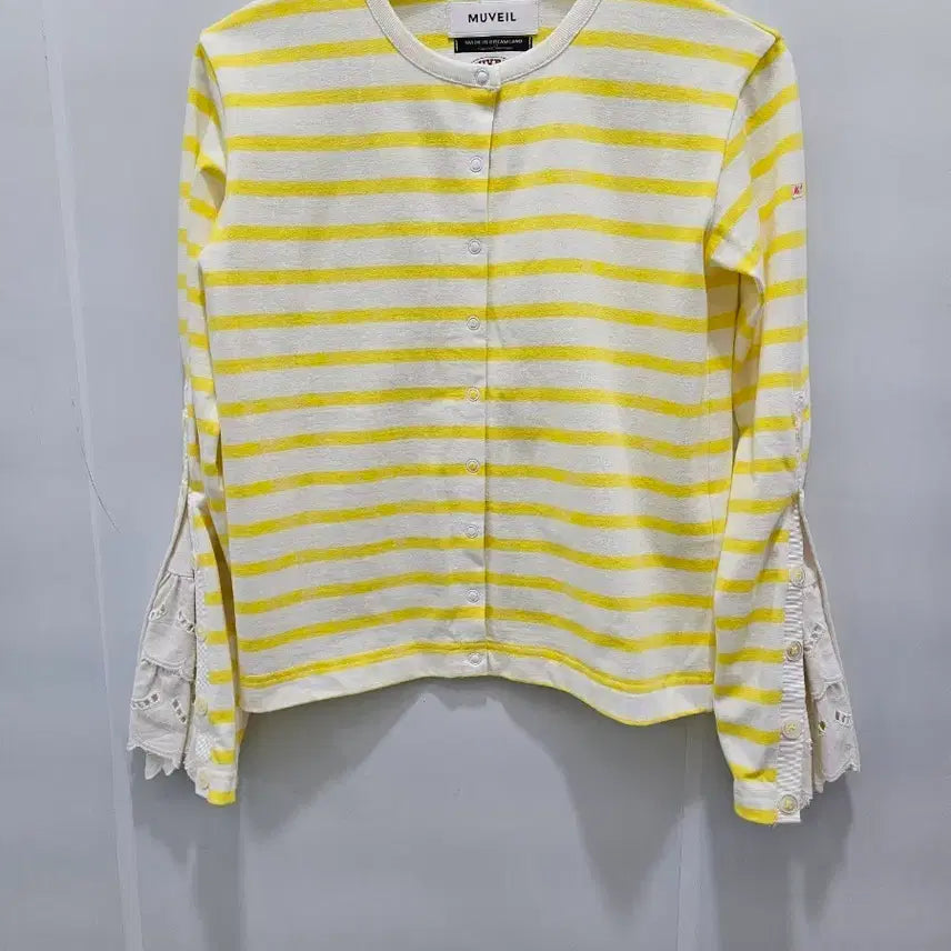 [BUNJANG] MUVEIL Striped Cardigan / MUVEIL(뮤베르/뮤베일) 스트라이프 가디건