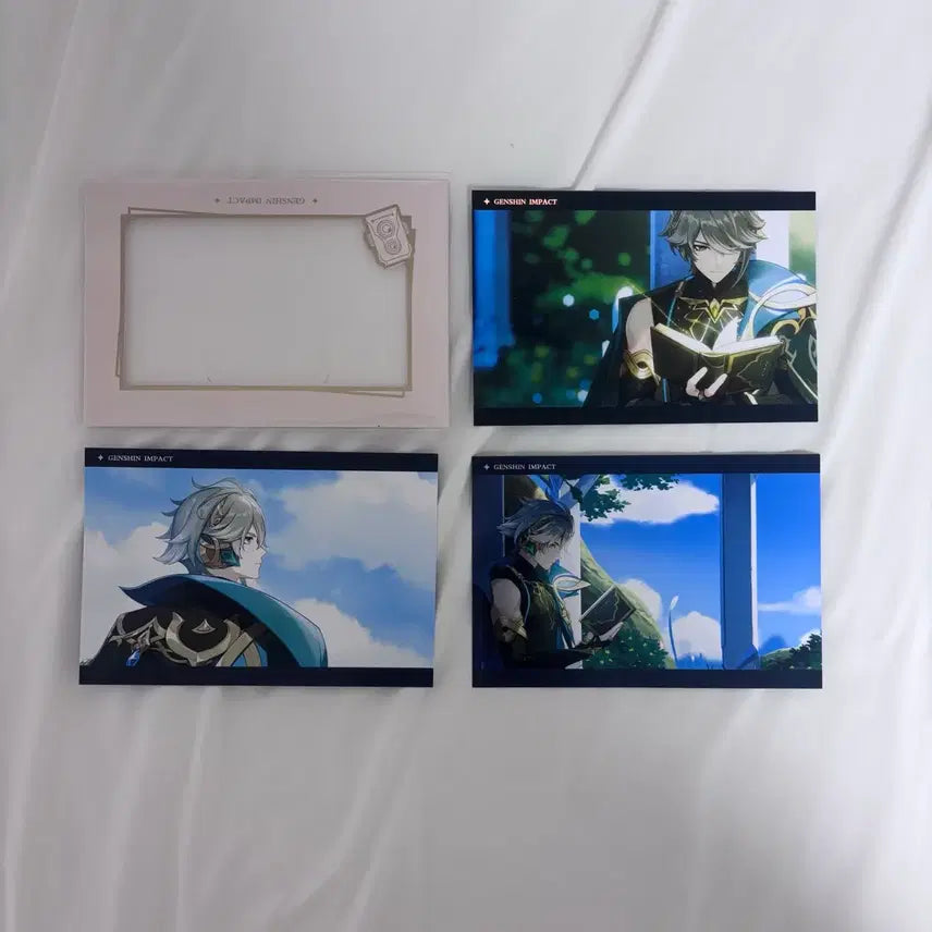 [BUNJANG] Genshin Impact Alhaitham PV Postcard Set / 알하이탐 PV 엽서 지류