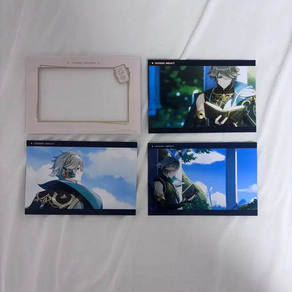 [BUNJANG] Genshin Impact Alhaitham PV Postcard Set / 알하이탐 PV 엽서 지류