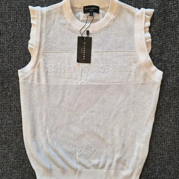 [BUNJANG] Saint Andrews Golf Crochet Knit Vest / 세인트앤드류스골프크로쉐니트