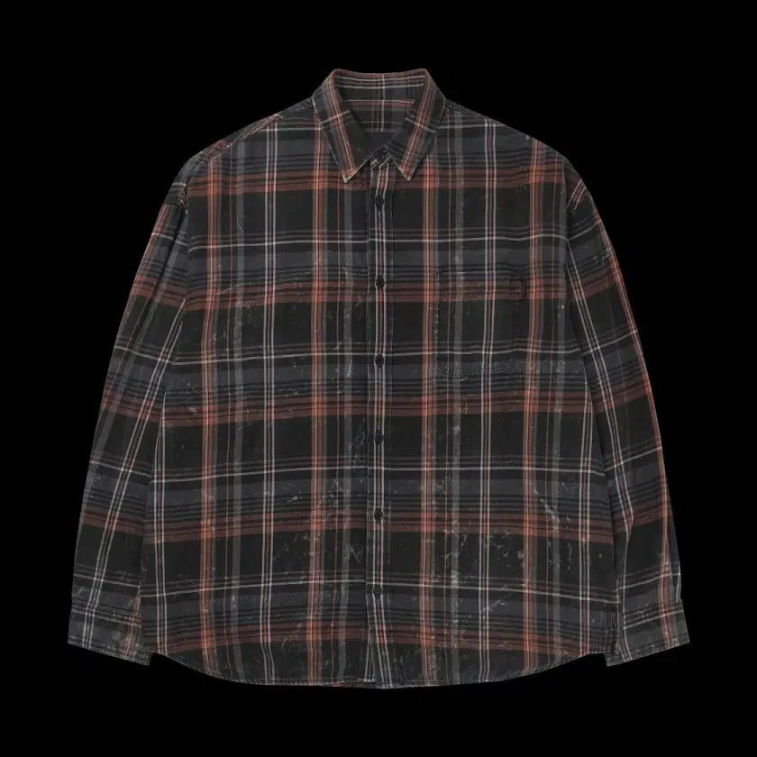 [BUNJANG] Juun.J 25FW Island Shirt Orange Size 52 / 준지 25fw 아일랜드 셔츠 오렌지 52사이즈